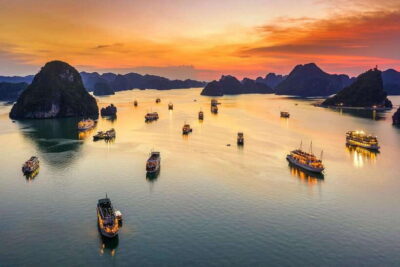 1-Day Tour Explore Unesco-recognized Ha Long Bay on Cruise - Cruise lunch: Vietnamese classics plus seafood, with two menu styles