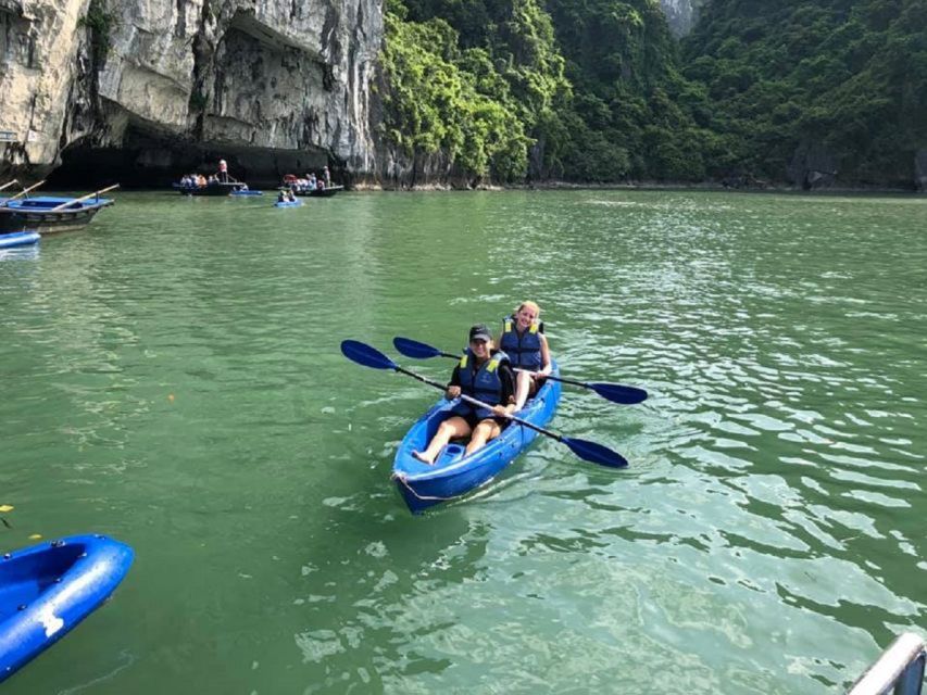 2-Day: Hanoi - Ninh Binh - Halong Bay Luxury Cruise - Titop Island: swim or hike 400 steps for the view