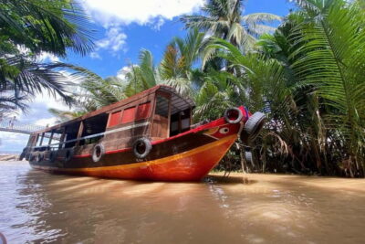 2-Day Mekong Delta Luxury Group Tour from Ho Chi Minh City - Day 1 Morning: Pickup Through Rice Fields to Vinh Trang Pagoda