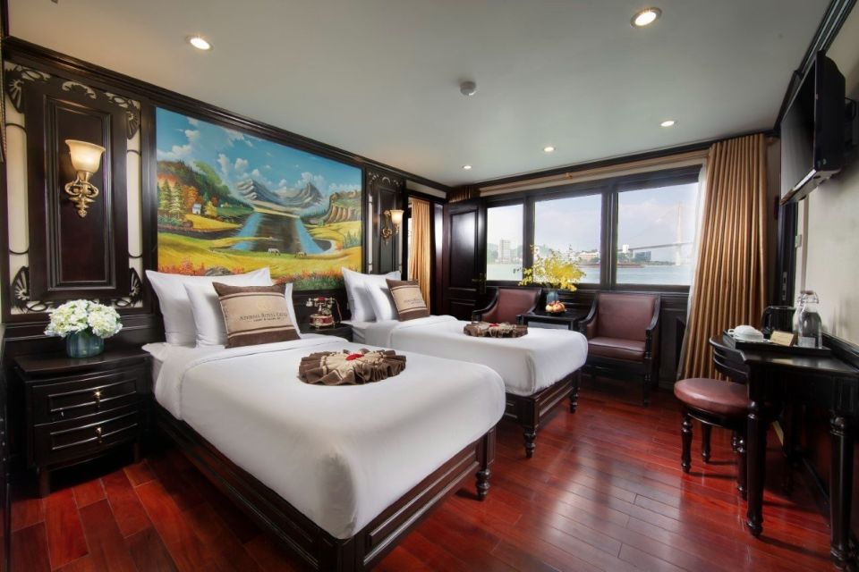 3 Day Hanoi - Ninh Binh - Halong Bay 5 Star Cruise & Balcony - Night on Board: Squid Fishing, Cooking Class, and a Different Halong Feel