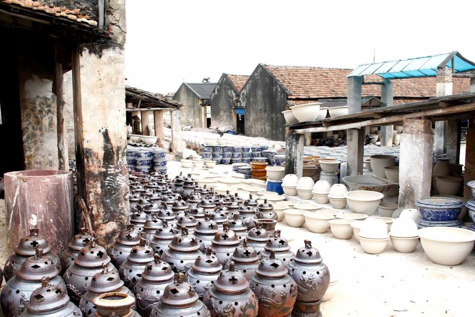 Bat Trang Pottery ancient village by Motorbike - Bat Trang ancient area walks: seeing the village beyond the shopfront