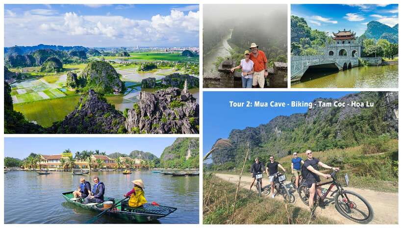Best Ninh Binh Tour 1-Day, Small Group - Multiple Options - Biking Through Tam Coc Rice Fields and the Local Family Visit