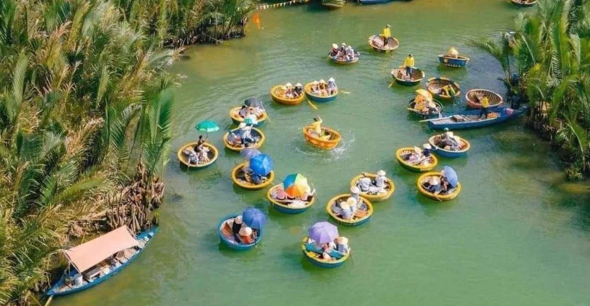 Cam Thanh Coconut Basket Boat Experience from Hoi An/Da Nang - Hoi An Pickup And The Quick Van Ride To Cam Thanh