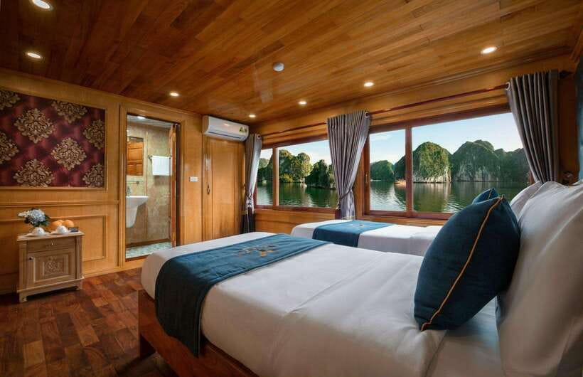 Cat Ba: 2-Day Lan Ha Bay Cruise with Activities & Meals - Sunset to Dinner: Cooking Class, Happy Hour Deals, Karaoke, and Squid Fishing