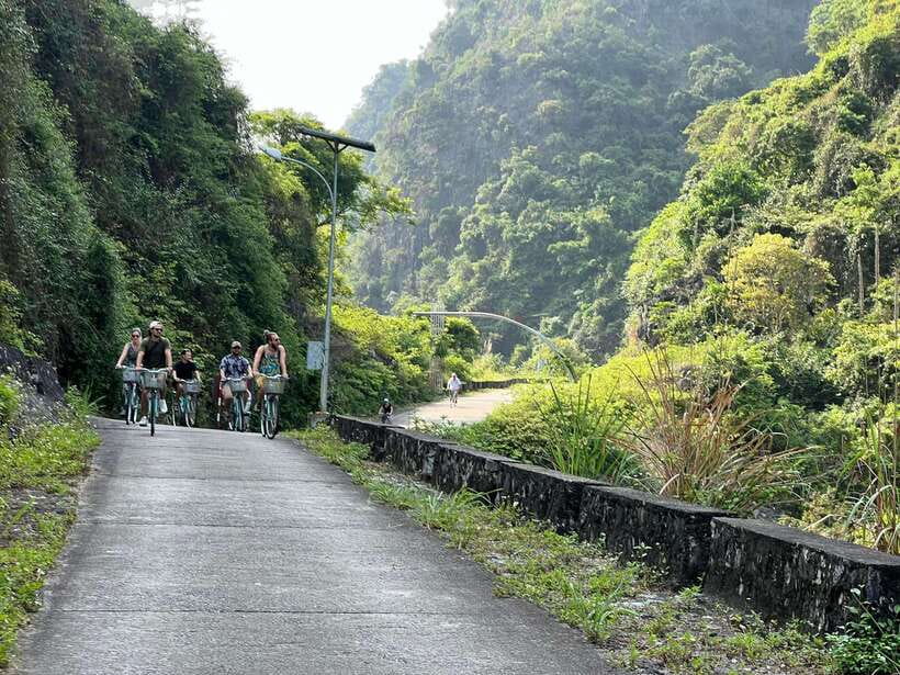 Cat Ba: Full- day trip with biking, kayaking, meal, tickets - A Full Day Across Lan Ha Bay and H-a L-o-n-g Bay