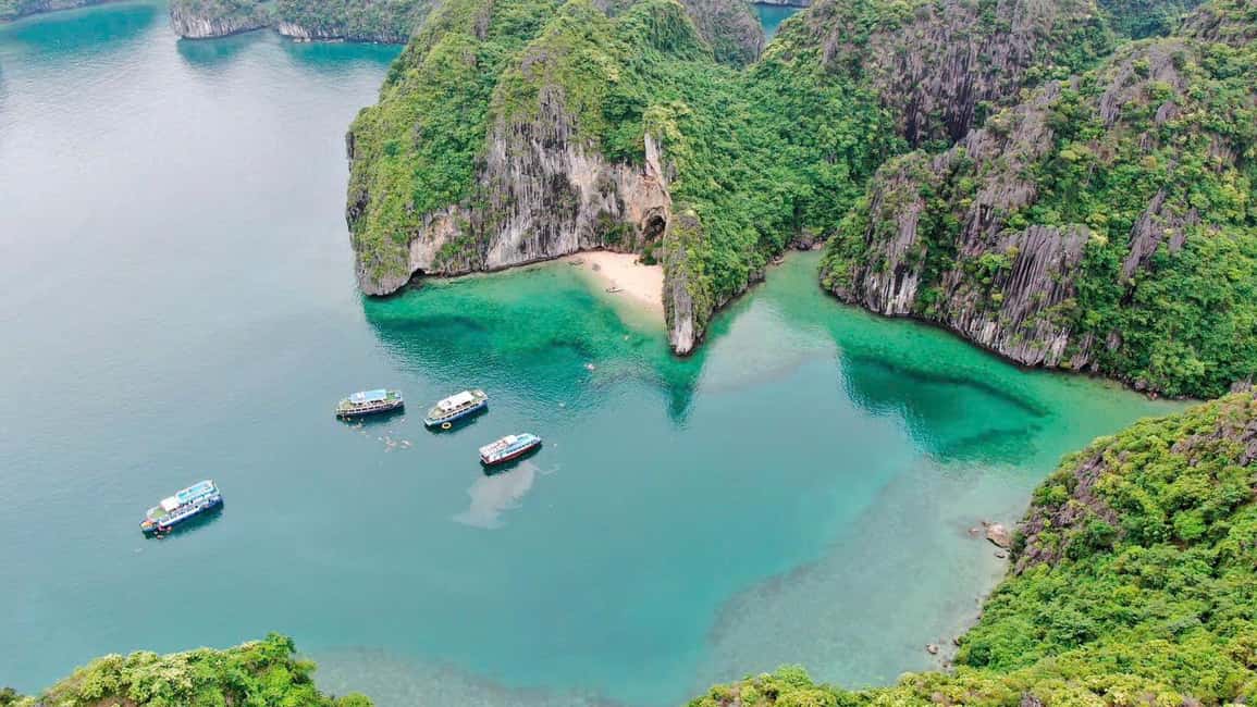 Cat Ba/Ha Noi: Lan Ha and Monkey Island Full Day Boat Trip - Lunch on board: included, filling, and surprisingly flexible