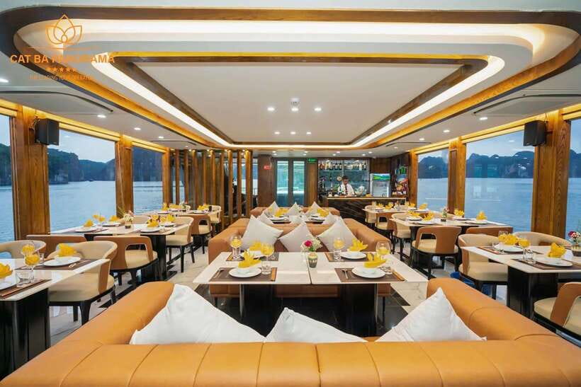 Cat Ba Island: Lan Ha Bay Full-Day with Luxury Cruise - Cat Ba pickup and the scenic cruise start