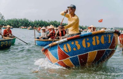 Coconut Boat Hoi An - Where Exactly You Go: Coconut Island Đảo Dừa Xanh and the Grab Trap