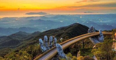 Da Nang: Ba Na Hills Tour with Cable Car Ride - The By Night stop: pagoda calm, Vong Nguyet hills, and Old French Villas
