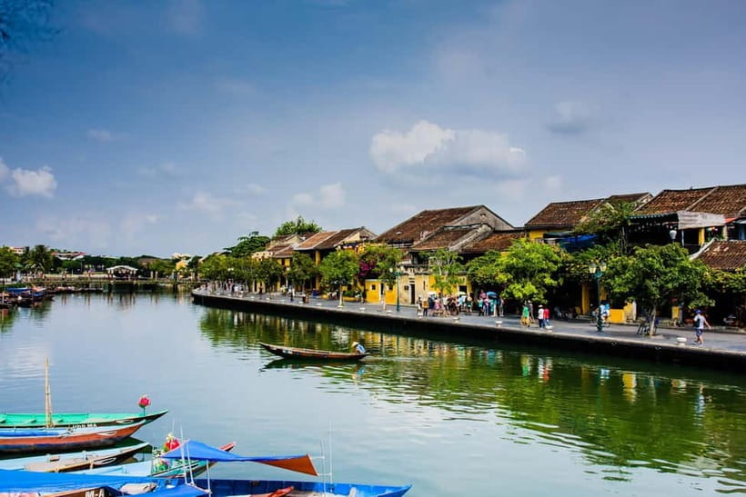 Da Nang : Basket Boat Ride - Hoi An City - Release Lantern - Heading Into Hoi An Old Town Without the Midday Rush