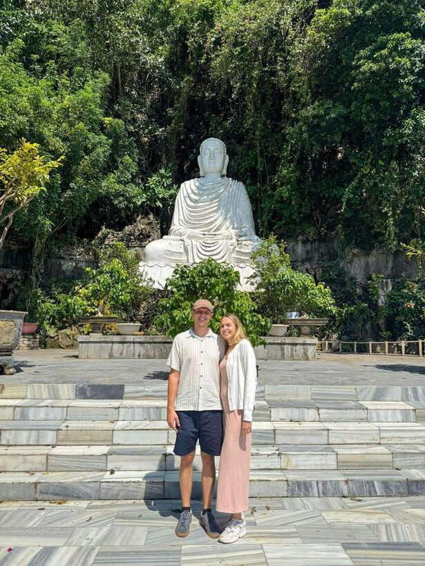 Da Nang: Hai Van Pass And Lang Co Beach Scenic Discovery - Linh Ứng Pagoda and Am Phủ Cave: Heaven and Hell, with bat-wing echoes
