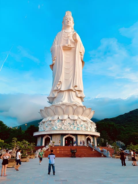 Da Nang Half day City Tour: Linh Ung, Marble & Am Phu Cave - Linh Ung and Lady Buddha: big height, better views, real walking