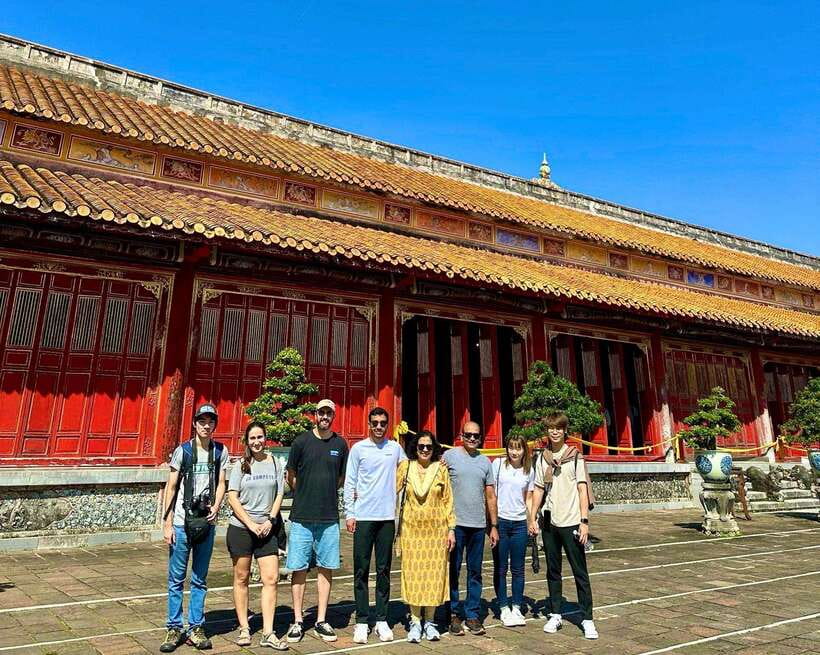 Da Nang: Hue Imperial Day Trip, Hai Van Pass Train, & Lunch - Khai Dinh Royal Tomb: unusual design and the stories behind it