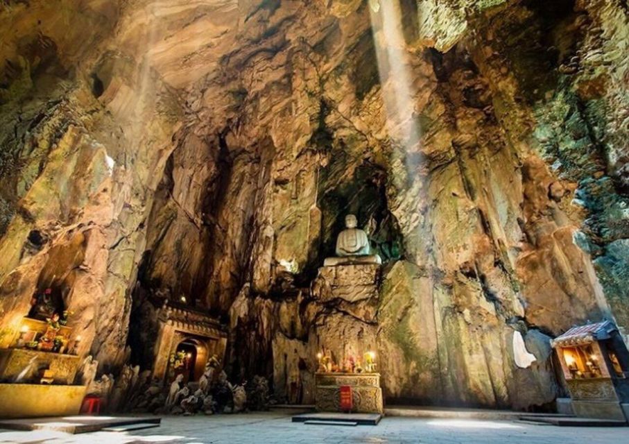 Da Nang : Lady Buddha - Marble Mountains - Am Phu Cave Tour - Am Phu Cave: Heaven and Hell Underground (With Buddhist Lessons)