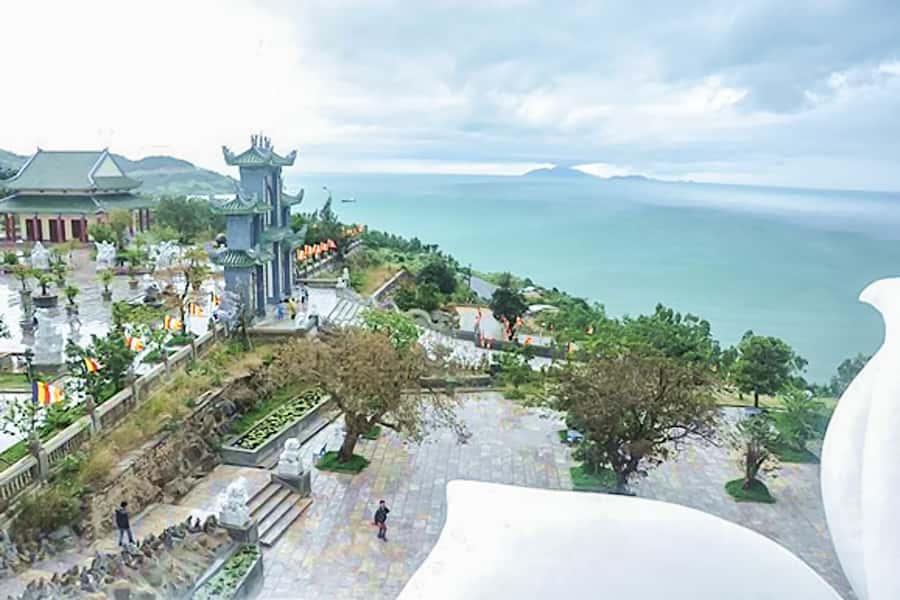 Da Nang: Lady Buddha, Marble Mountains, and Am Phu Cave Tour - Lady Buddha on Monkey Mountain: 220 Feet Up and What You’ll Actually See