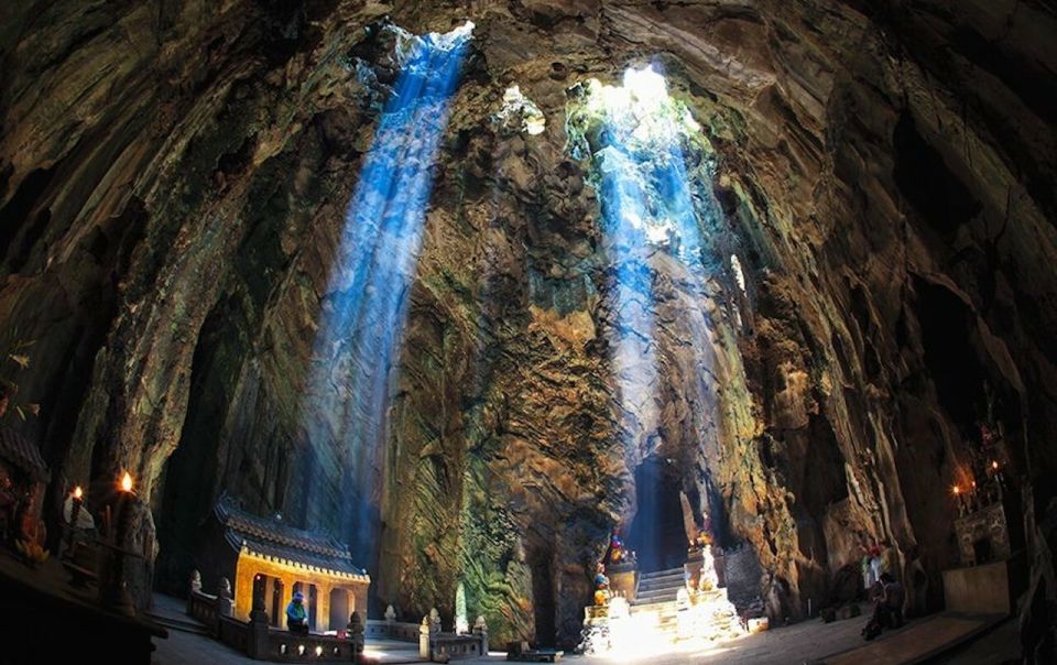Da Nang: Lady Buddha, Marble Mountains, and Hoi An Day Trip - A Day of Sea Views, Pagodas, Caves, and Lanterns