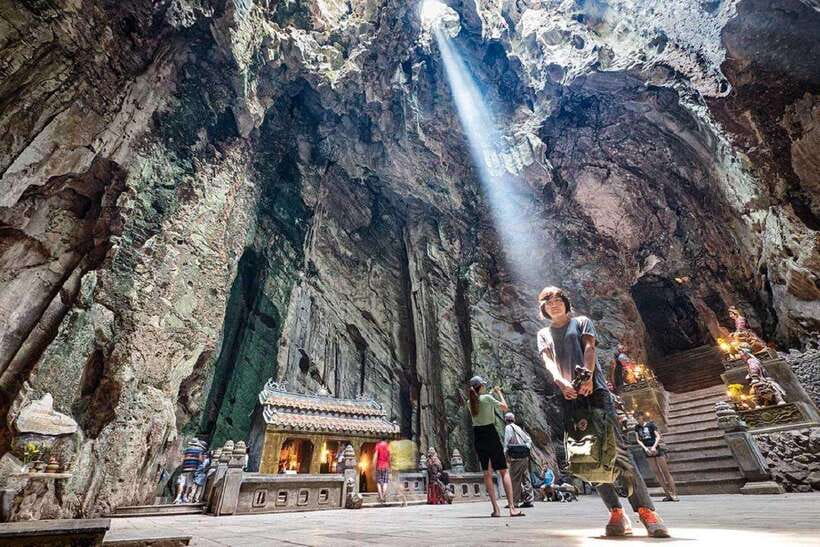 Da Nang: Marble Mountain, Am Phu Cave, and Lady Buddha … - Monkey Mountain and Son Tra viewpoints: Coast air with temple energy