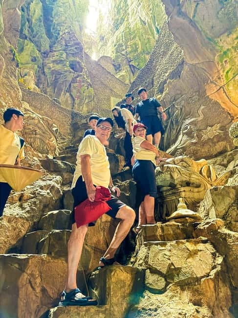 Da Nang: Marble Mountain, Monkey Mountain & Am Phu Cave Tour - Monkey Mountain viewpoints: the calm side of the same day