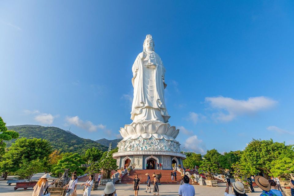 Da Nang: Marble Mountains And Son Tra Peninsula Exploration - Linh Ung Pagoda on Son Trà: Lady Buddha views that make the drive worth it