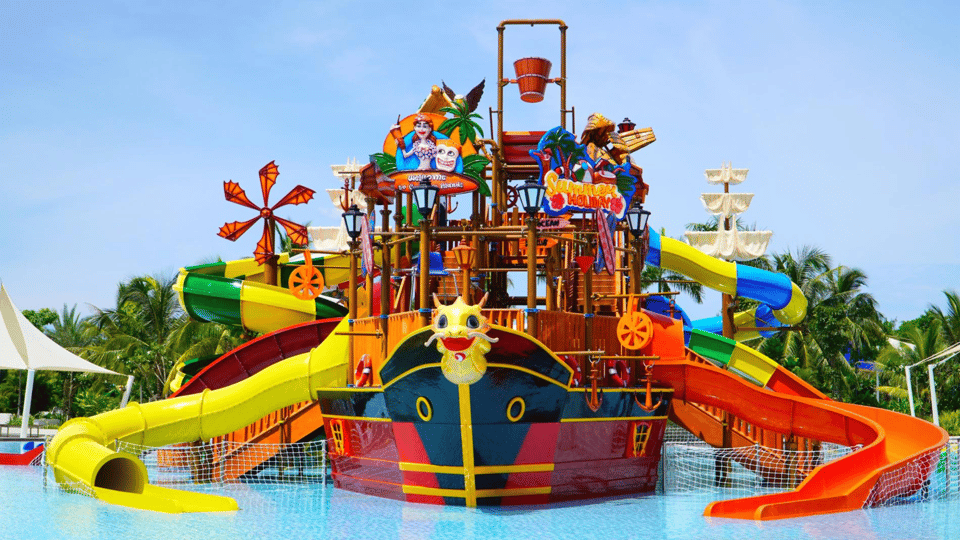 Da Nang: Mikazuki Water Park 365 with Onsen E-Ticket - Getting there and redeeming your E-ticket (ticket counter, not a mystery)