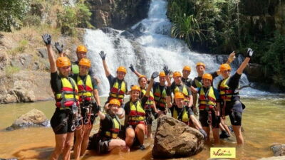 Dalat: Canyoning Extreme Adventure Vietnam - The Start at Base Camp: Gear, Briefing, and Confidence