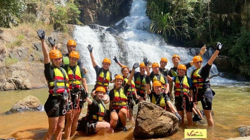 Dalat: Canyoning Extreme Adventure Vietnam - The Start at Base Camp: Gear, Briefing, and Confidence
