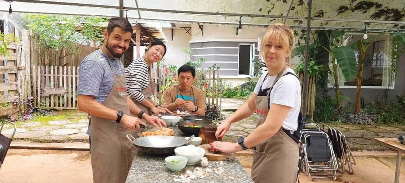 Dalat: Home Cooking Class with Central Market Tour - Vegetarian Options and Favorite-Dish Requests: Make the Class Fit You