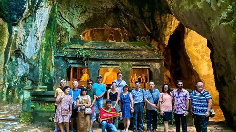DaNang/HA: Lady Buddha, Marble Mountain & Am Phu Caves Tour - Marble Mountains: temples, caves, and the “why this stone matters” effect