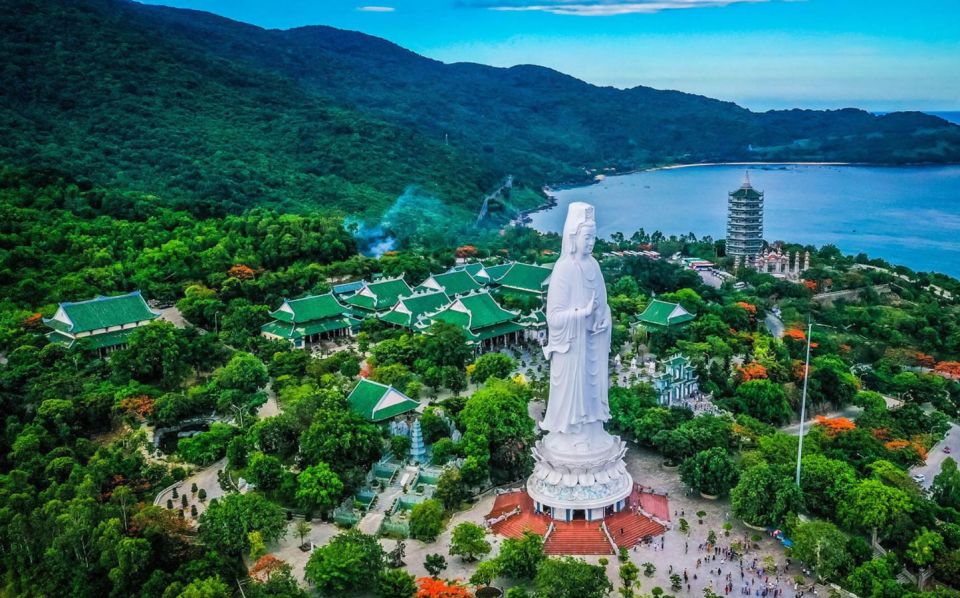 DaNang: Lady Buddha, Marble Mountain, Hoi An Town Group Tour - Marble Mountains: caves, temples, and the stairs reality check