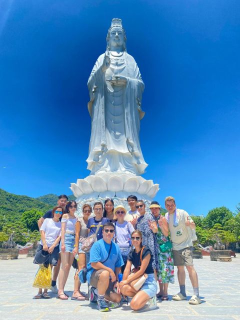 DaNang: Lady Buddha, Marble Mountain, Hoi An Town Group Tour - Marble carving village: what the souvenirs are actually made of