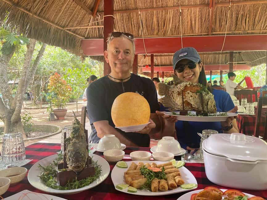 Explore Cu Chi Tunnels or Mekong Delta, or Both - Cassava with sesame salt and the small food moments