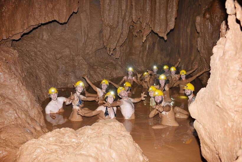 Explore Dark Cave from Hue: Group Tours Only on Even Days - Chay River swim, mud baths, and that final jump