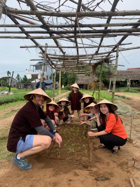 Farming with Farmers at ancient vegetable Village "Tra Que" - Price and value: $41 that buys transport, farm time, and lunch