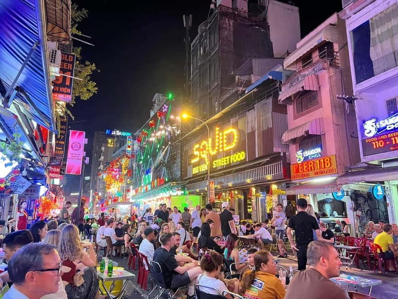 Free E-sim Saigon Nightlife Hopping Tour - The Japanese vibe: izakayas, shops, and street lights