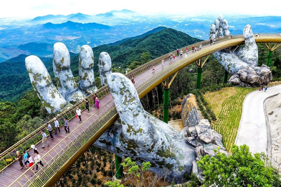 From Da Nang: Ba Na Hills Golden Bridge Day Tour & Lunch - Free games, rose options, and the specialty supermarket: how to use your free time