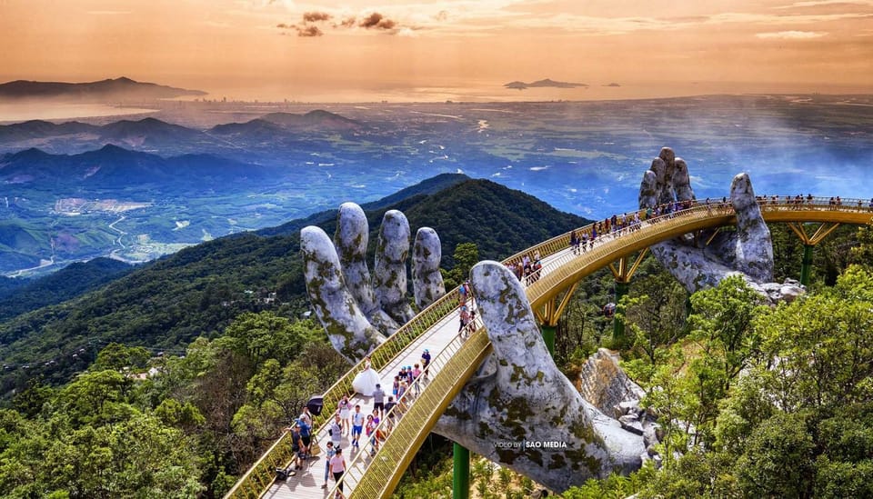From Da Nang: Ba Na Hills Golden Bridge Private Tour & Lunch - Debay Wine Cellar: learning about storage and production
