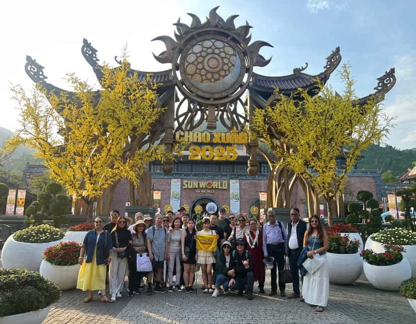 From Da Nang: Golden Bridge Ba Na Hills Full-Day Group Tour - Golden Bridge and French Wine Cellar: Iconic Views, Plus One Ticket Watch