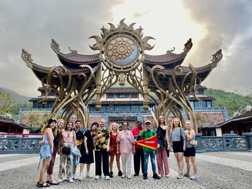 From Da Nang/Hoi An: Ba Na Hills Golden Bridge small group - Linh Ung Pagoda: the 27-meter Buddha landmark