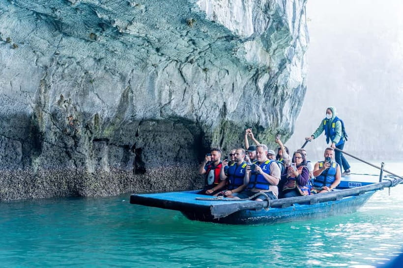 From Ha Long: Luxury Symphony Day Cruise with 2 Jacuzzi Pool - Sunset tea party with canapés, then Jacuzzi time