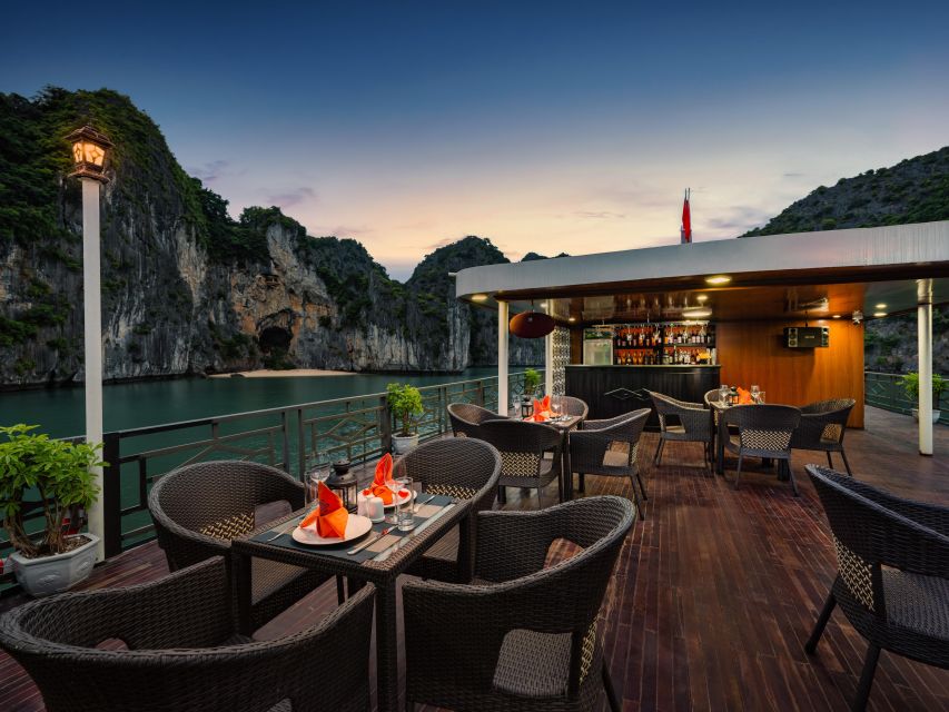 From Halong: 2 Days / 1 night with Halong - Lan Ha tour - Meals, cabin comfort, and what the “included” part means