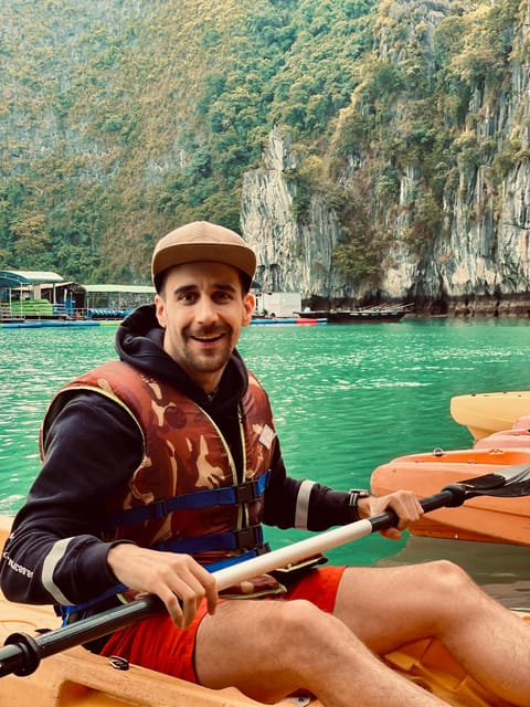 From Hanoi: 2-Day Ha Long Bay Boat Tour - Day 2: early wake-up, Bohon Island, and Luon Cave by bamboo boat
