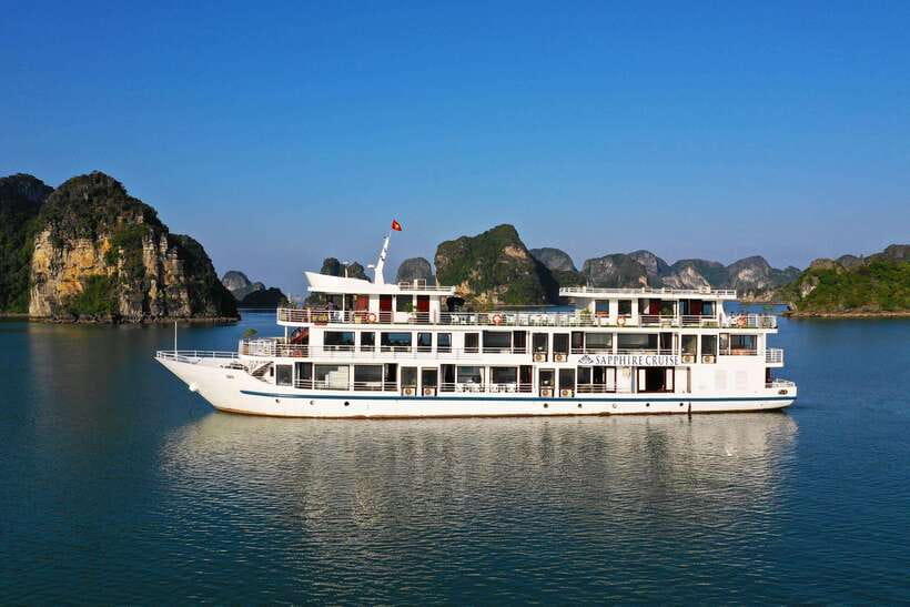 From Hanoi: 2-Day Halong Sapphire Cruise with Balcony Cabin - The People Who Make It Work: Luc (Power), Trae, and the Crew