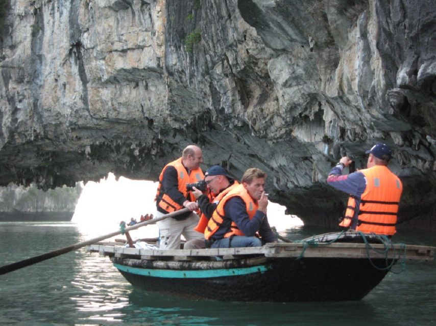 From Hanoi: 2-Day Ninh Binh & Ha Long Bay Sightseeing Tour - Trang An Boat Tour: Upstream Through Caves and Karst