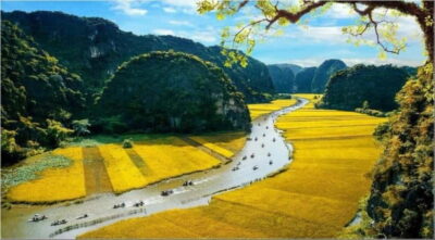 From Hanoi: Bai Dinh,Trang An and Mua Cave Trip - Bai Dinh Pagoda: Giant Statues, Bronze Bell, and a Crowd You Can’t Avoid