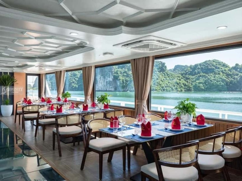 From Hanoi: Cat Ba Island and Lan Ha Bay Cruise Day Trip - Boarding at Beo Harbour: What the Crew Sets Up