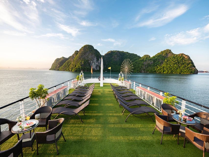 From Hanoi: Ha Long Bay 5-star Day Cruise with Buffet Lunch - Luon Cave Kayaking: Close-Up Scenery and Wildlife Watch Time