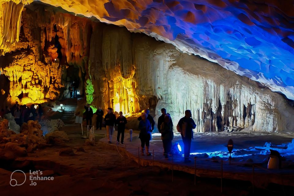 From Hanoi: Ha Long Bay Luxury Cruise with Big & Small Group - Titov Island: swim time, hike option, and panorama payoff