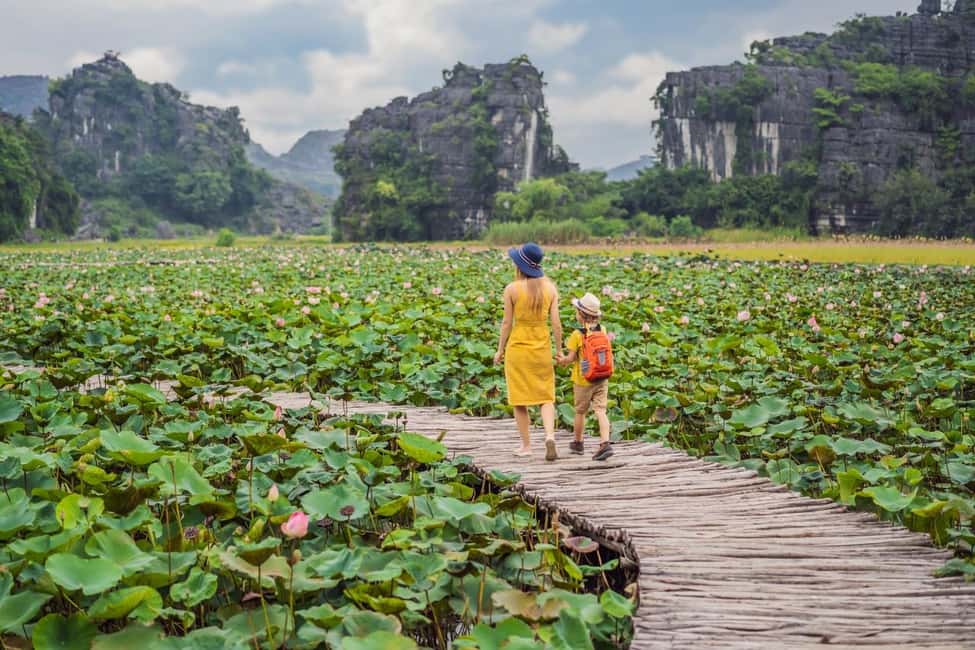 From Hanoi: Trang An Eco-tourism -Bai Dinh pagoda & Mua Cave - Mua Cave: 500 steps and a view over Tam Coc
