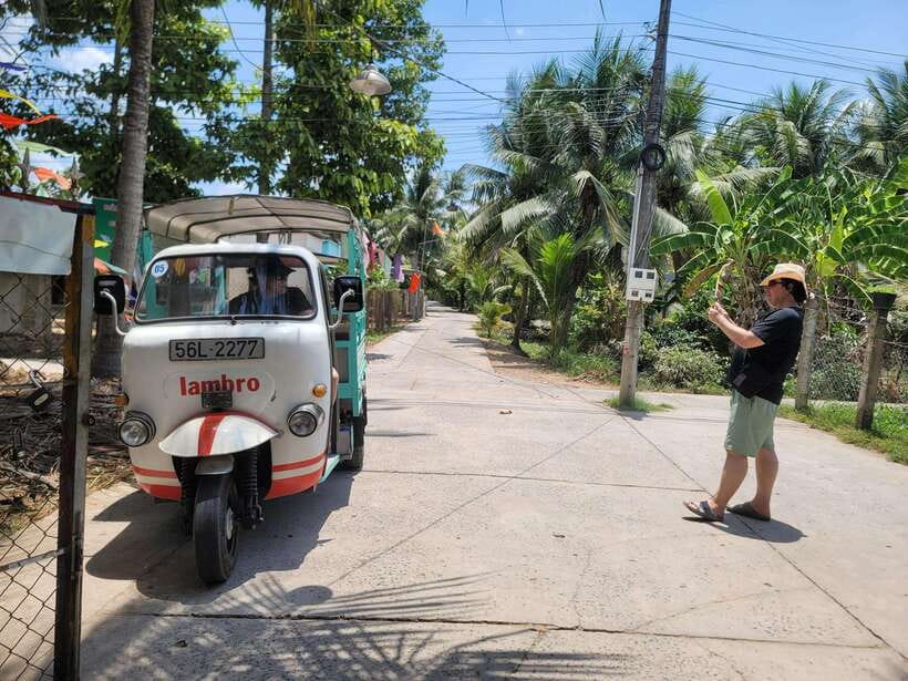 From HCM city 3-Day Mekong Delta Tour - Chau Doc - Day 1 in My Tho: Vinh Trang Pagoda, Unicorn Island Farms, and Ben Tre Coconut Country