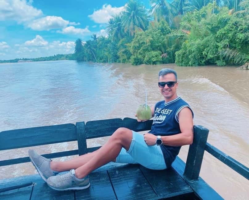 From HCM City: Mekong Delta Tour with Sampan Journey - Ben Tre Coconut Village: Candy, Rice Paper, and Coconut Crafts